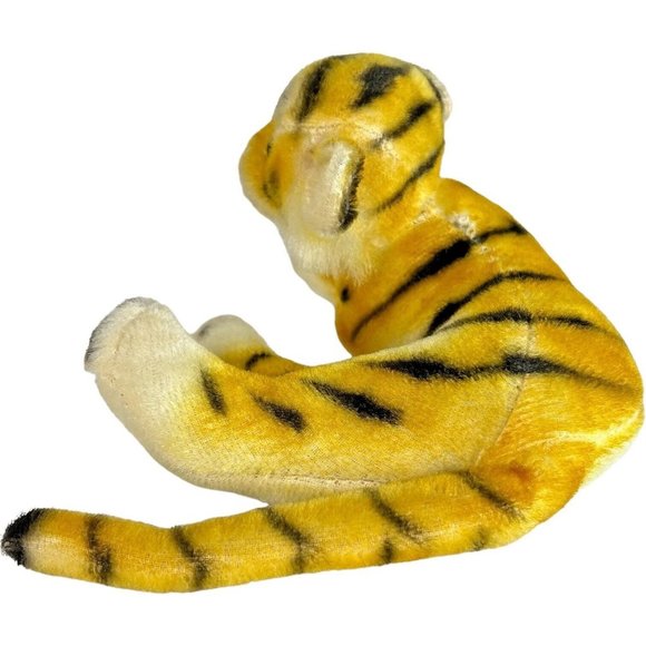 2 Dakin Nature Babies Tiger Plush Stuffed Animal Toy Mohair Made Japan Mom Baby - Picture 5 of 15